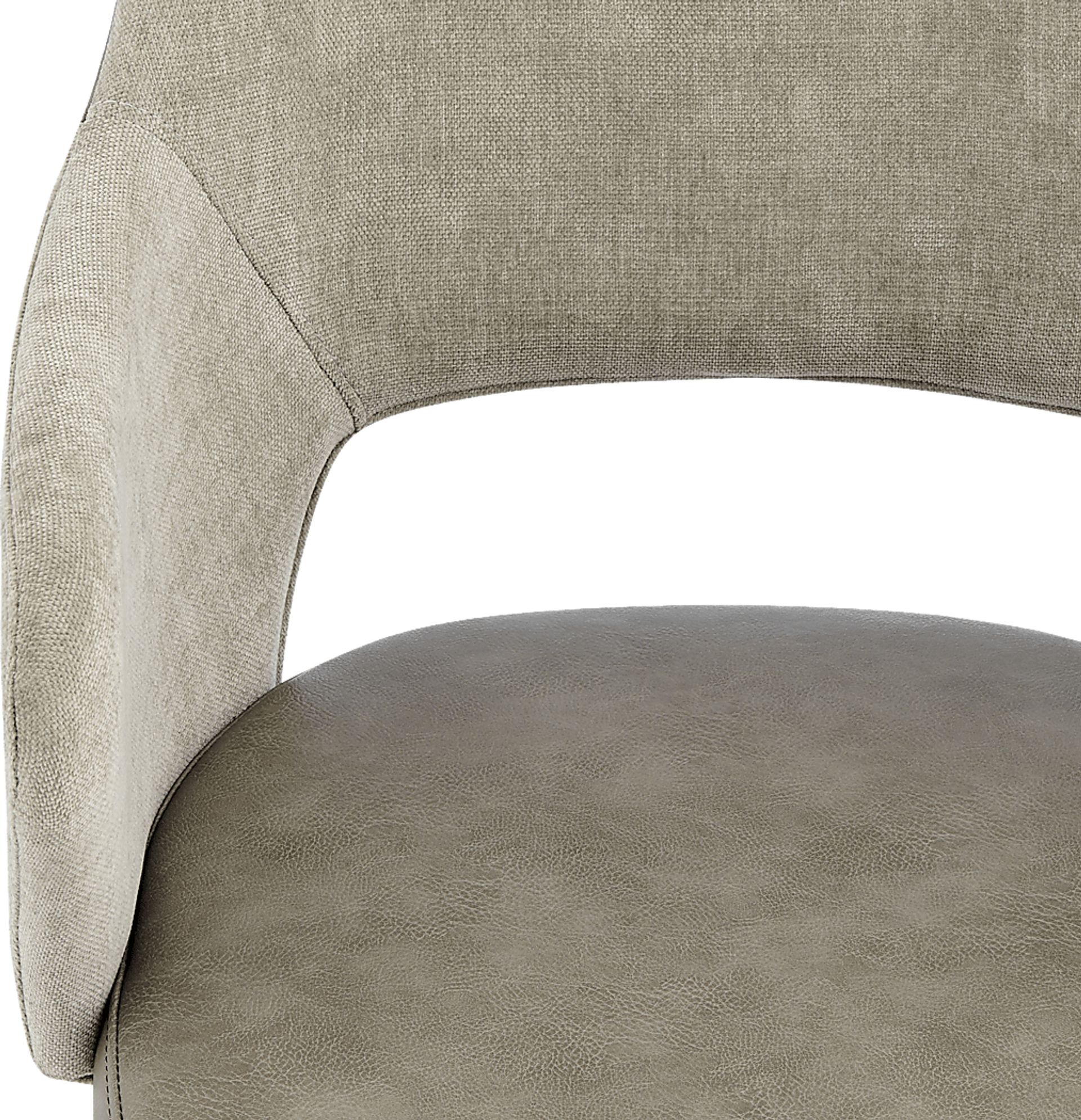 Quiment Taupe Office Chair - Image 7