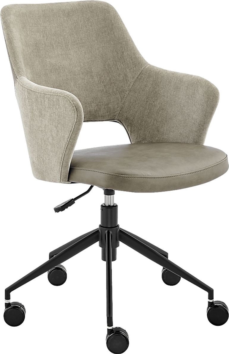 Quiment Taupe Office Chair