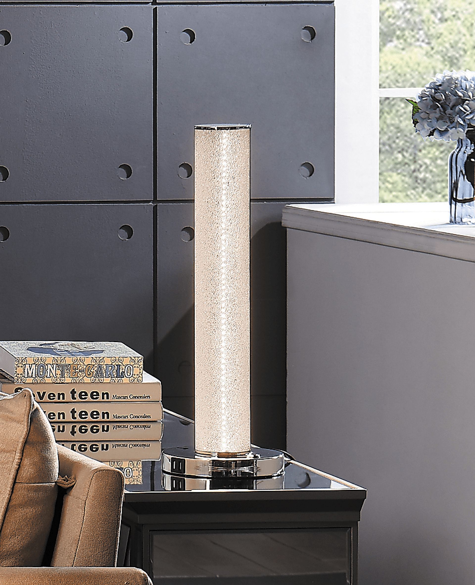 Quince Cove Silver Table Lamp - Image 3