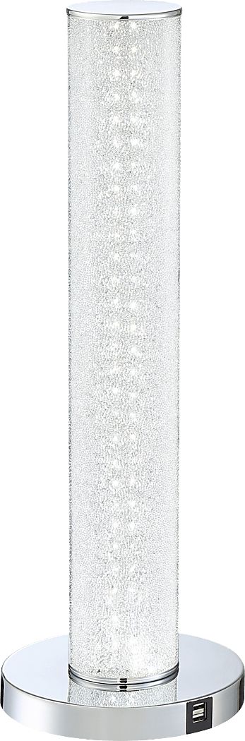 Quince Cove Silver Table Lamp