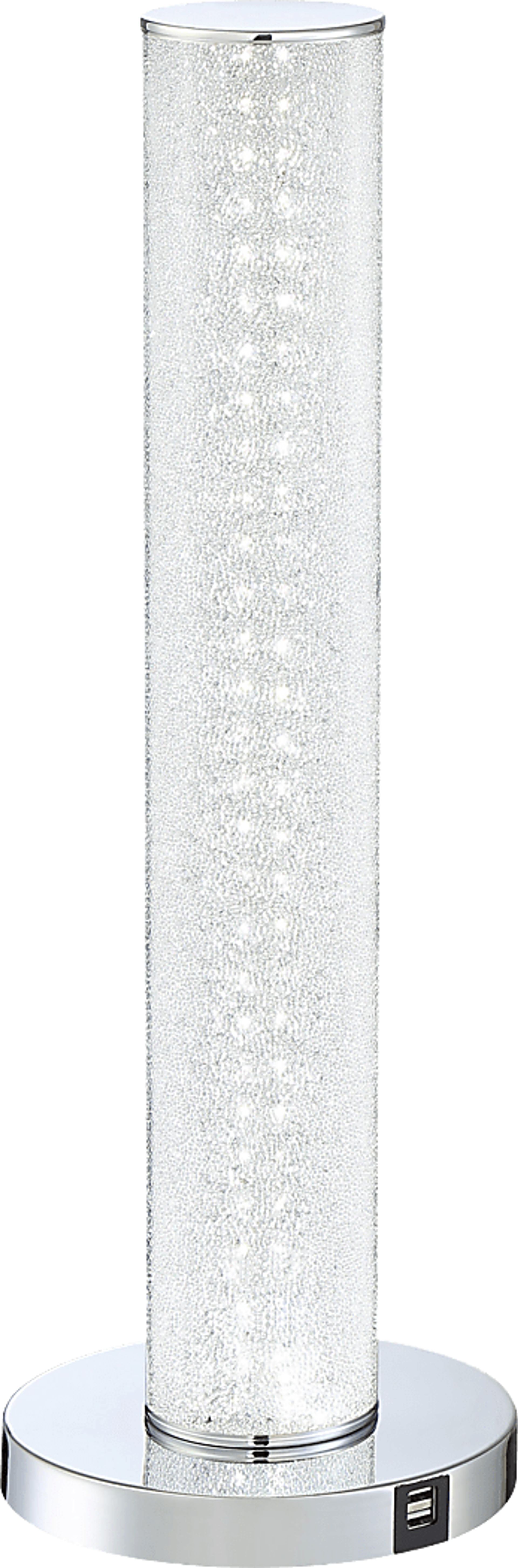 Quince Cove Silver Table Lamp - Image 1