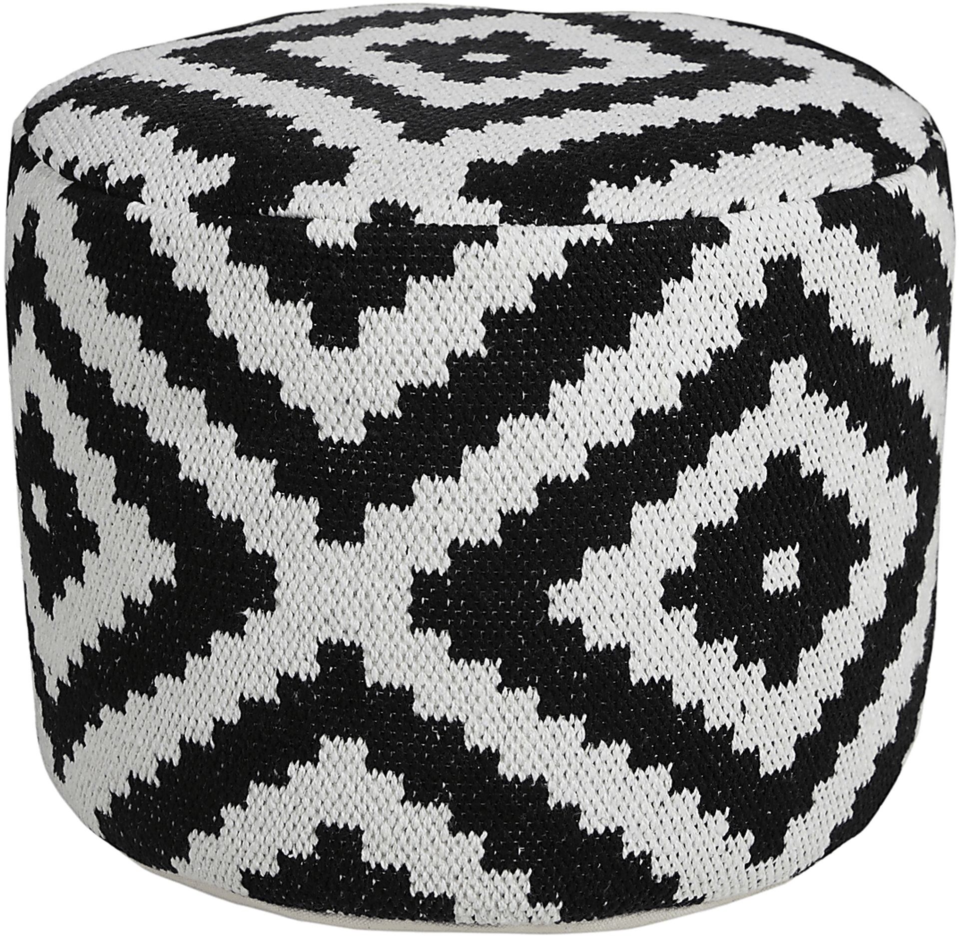 Quincera Black Pouf - Image 4