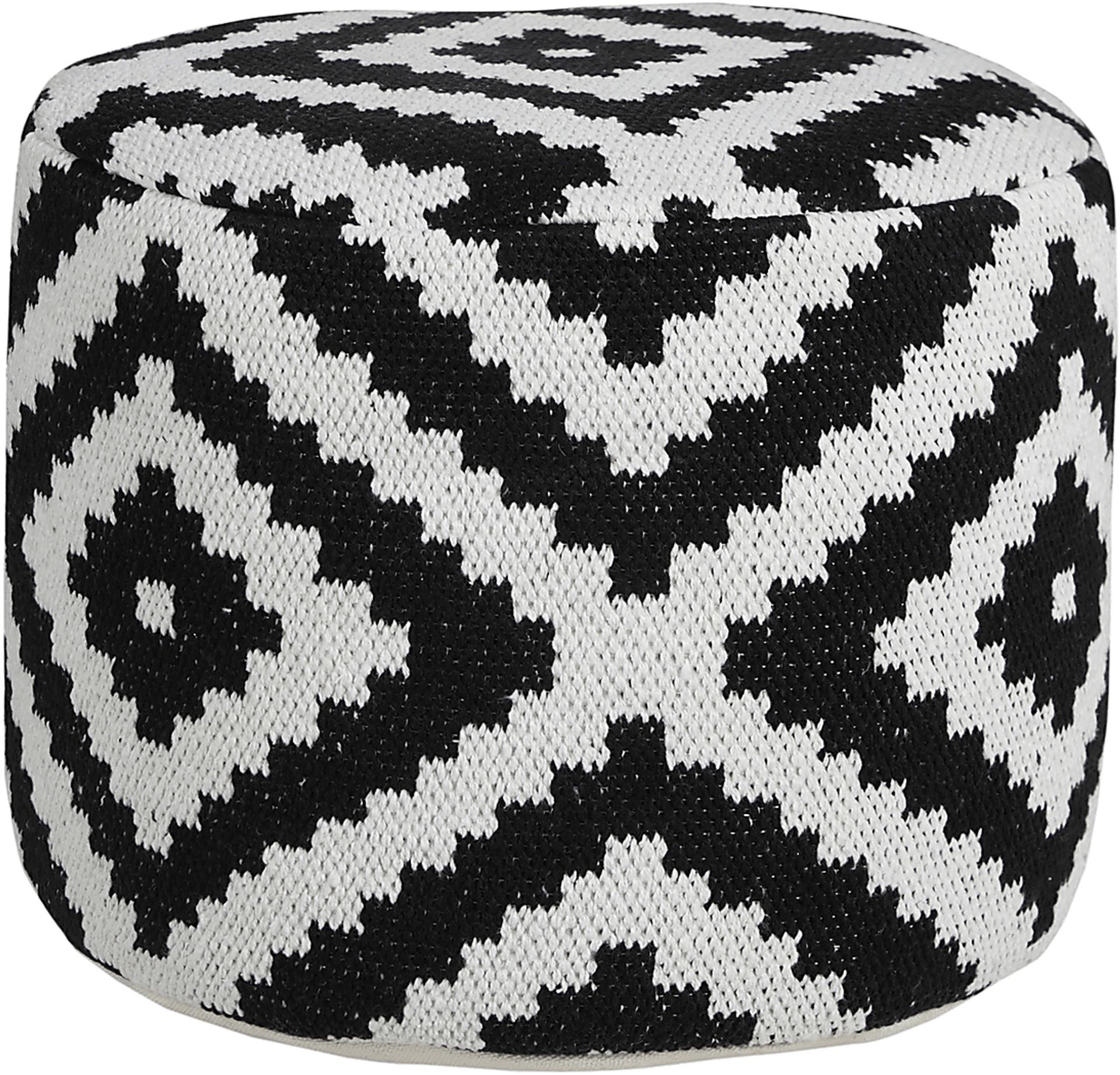 Quincera Black Pouf - Image 5