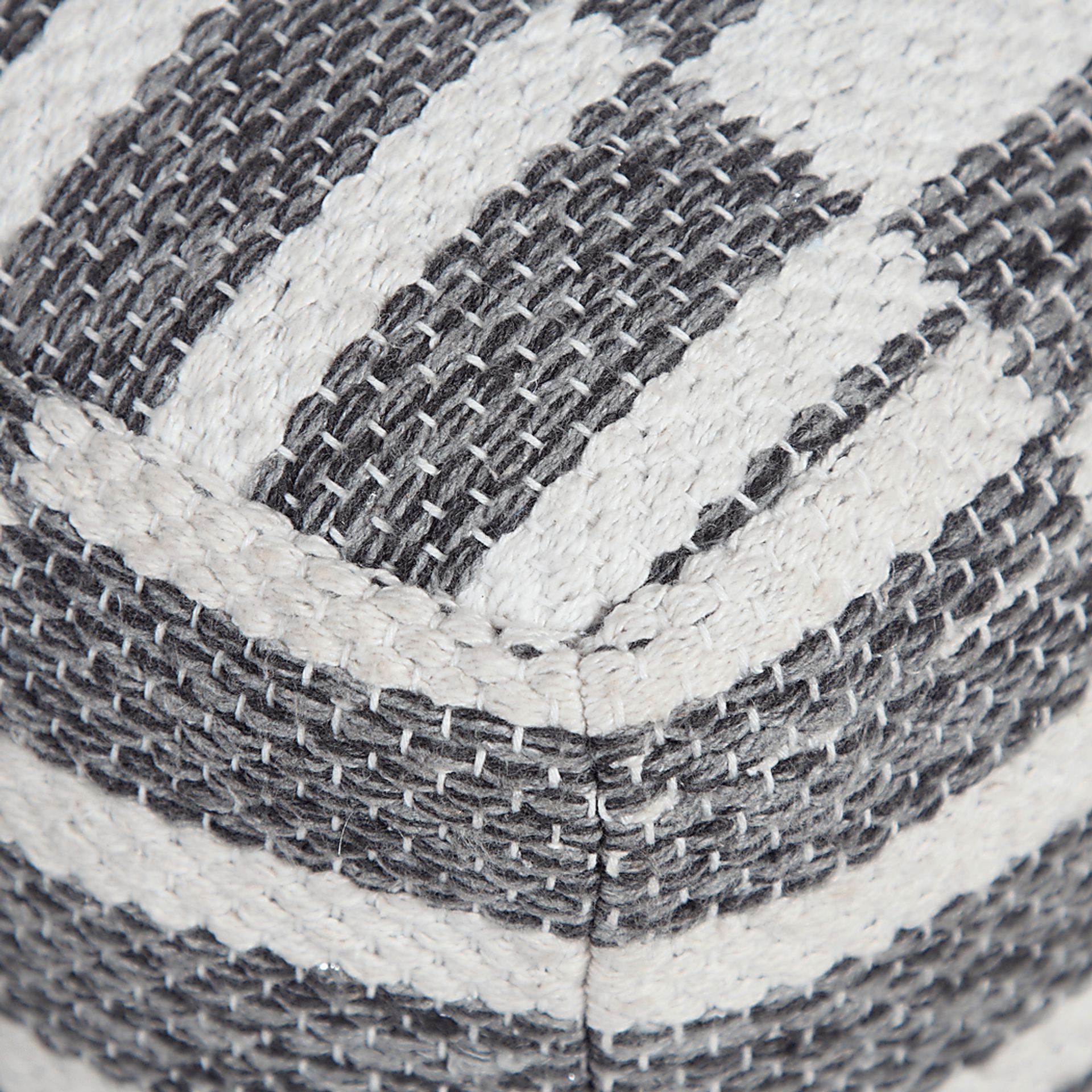 Melorna Gray Pouf - Image 9