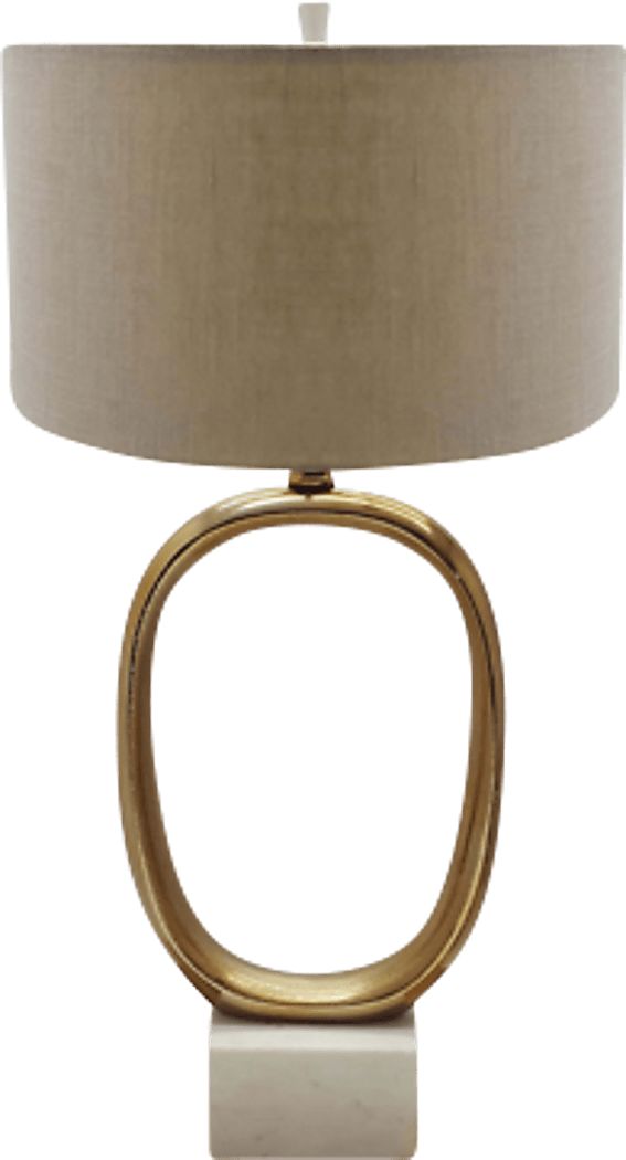 Quincy Way Brass Lamp