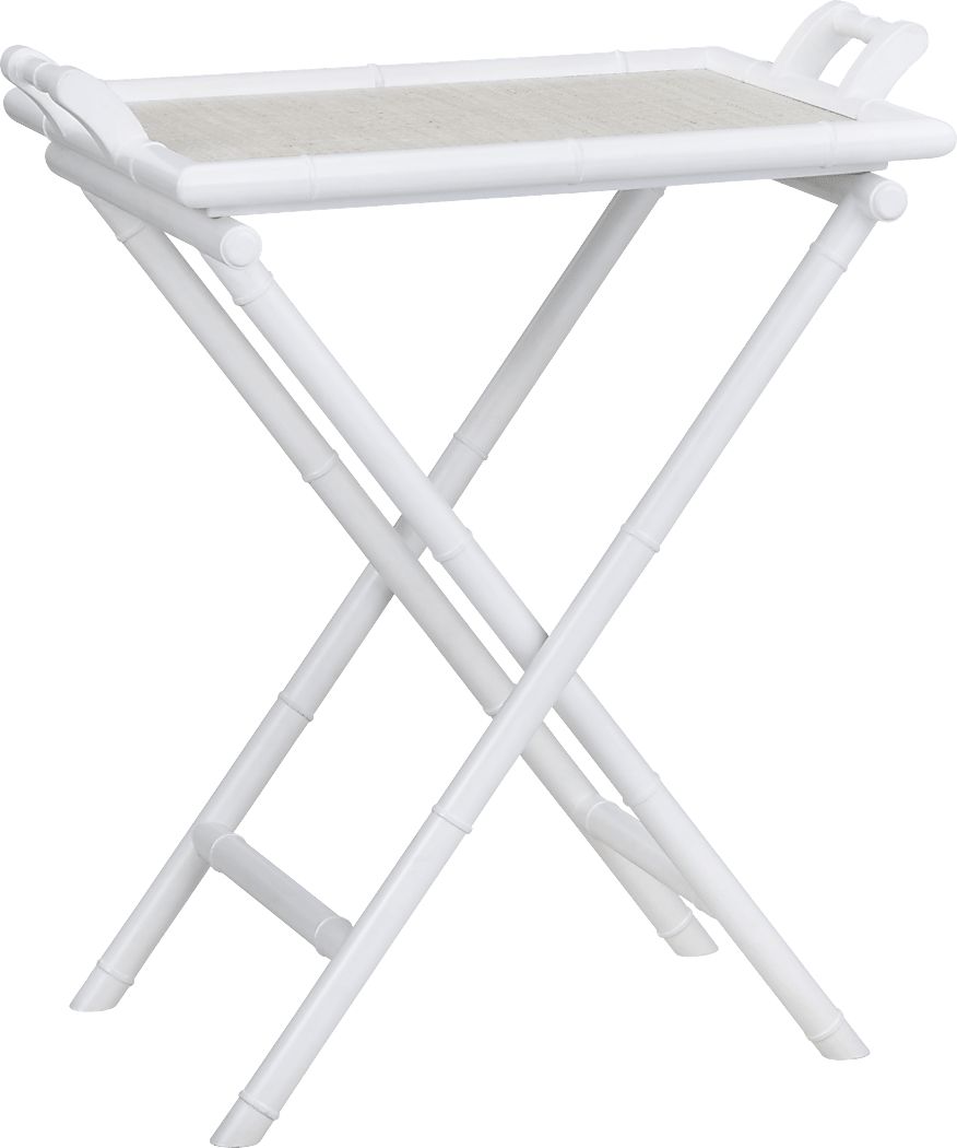 Quinebaug White Accent Table