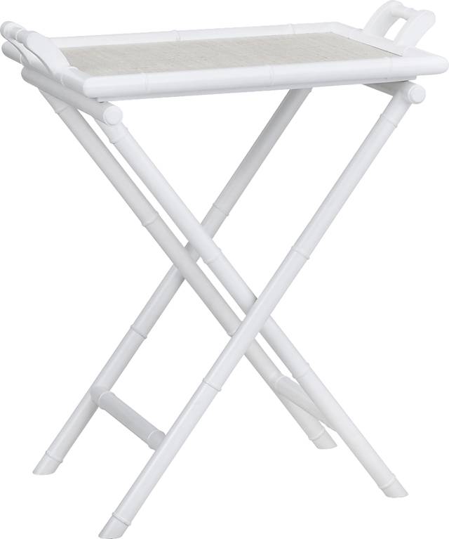 Quinebaug White Accent Table - Thumbnail - Image 1