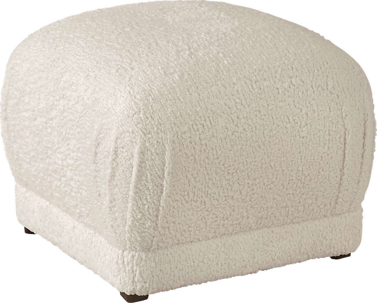 Quinella Ivory Ottoman