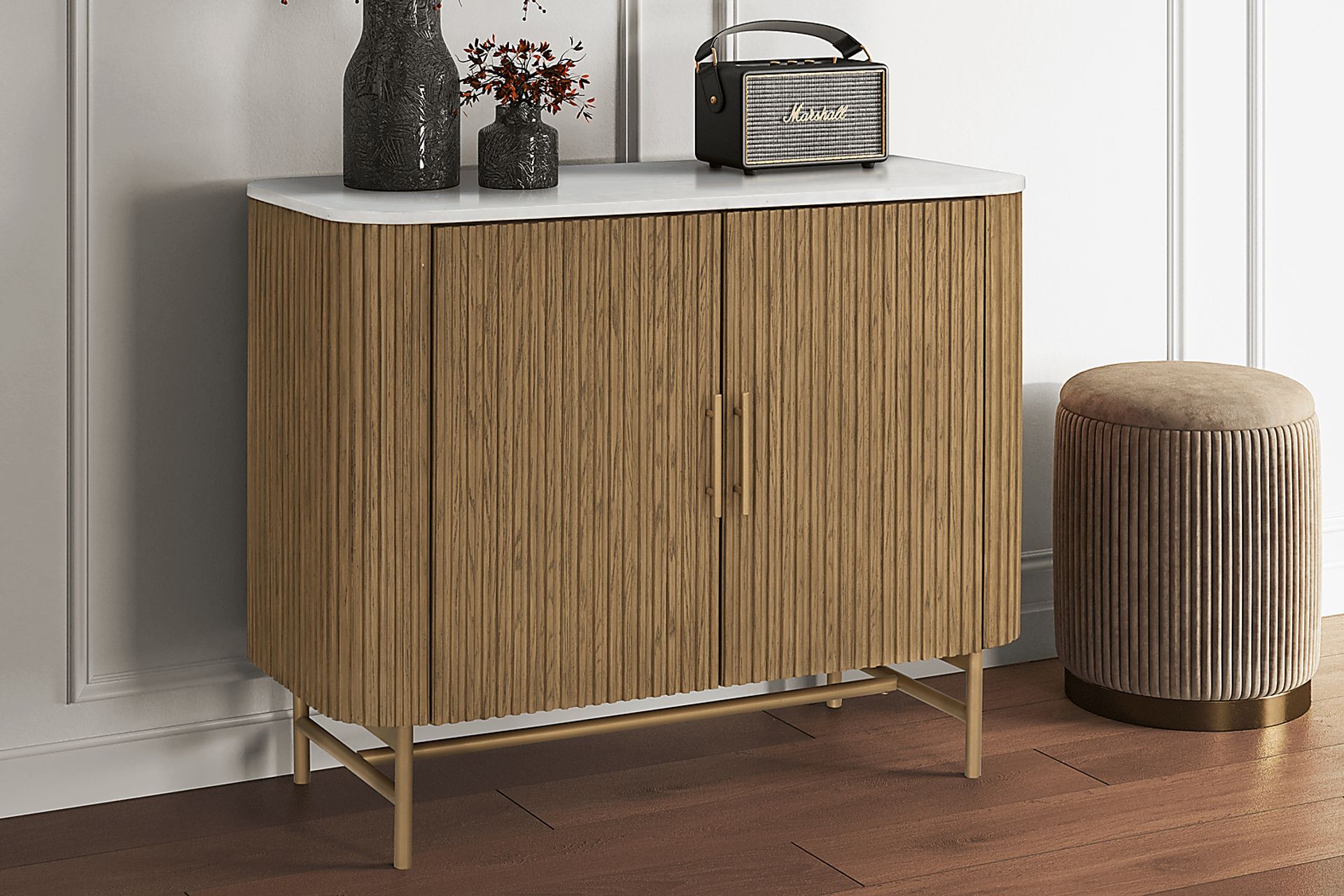 Quinn Brown Cabinet - Image 4