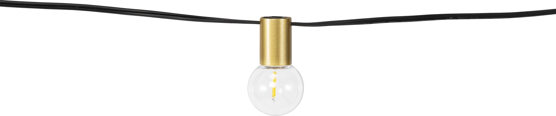 Quis Loop Outdoor Gold String Lights - Image 7