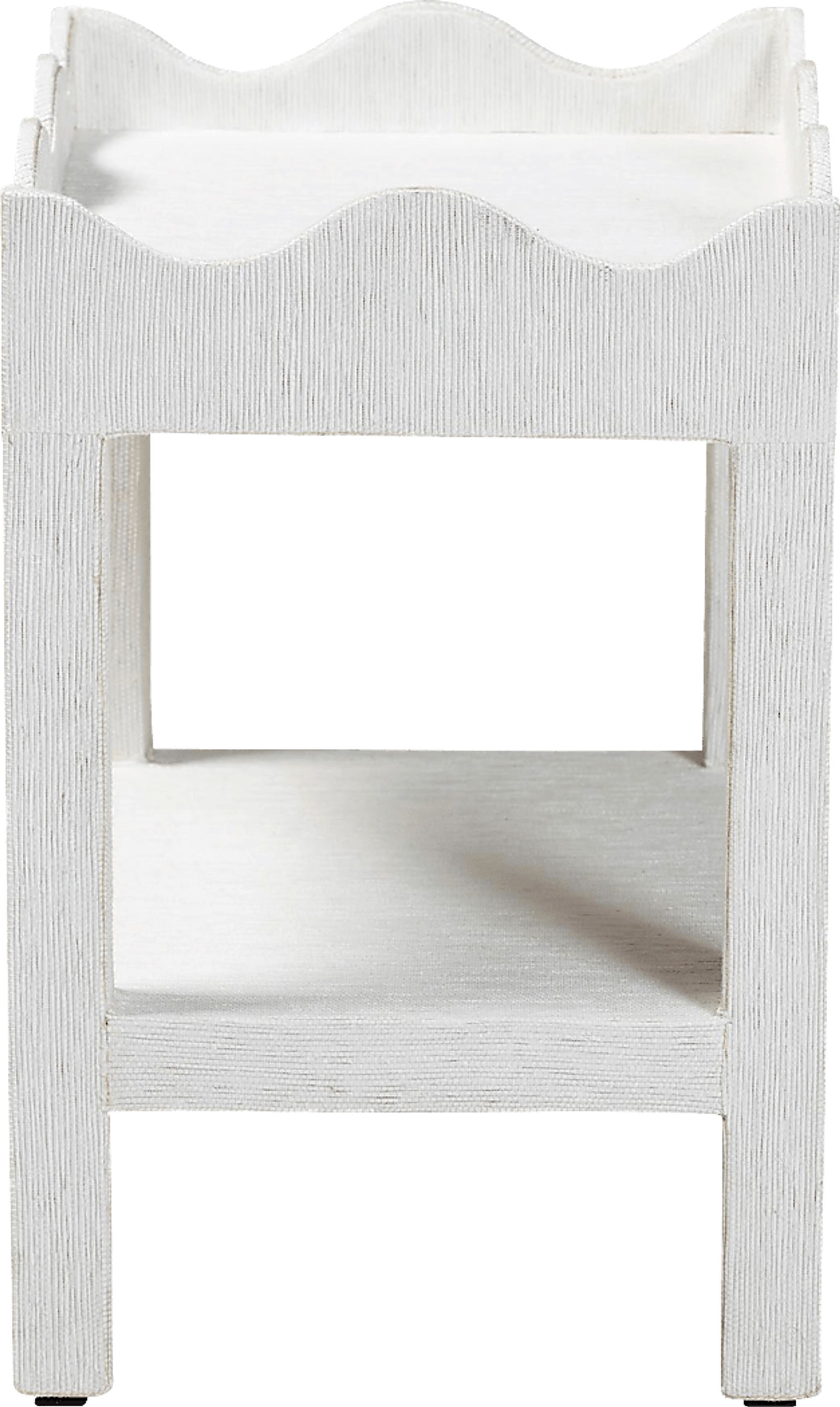 Rachid White End Table - Image 5