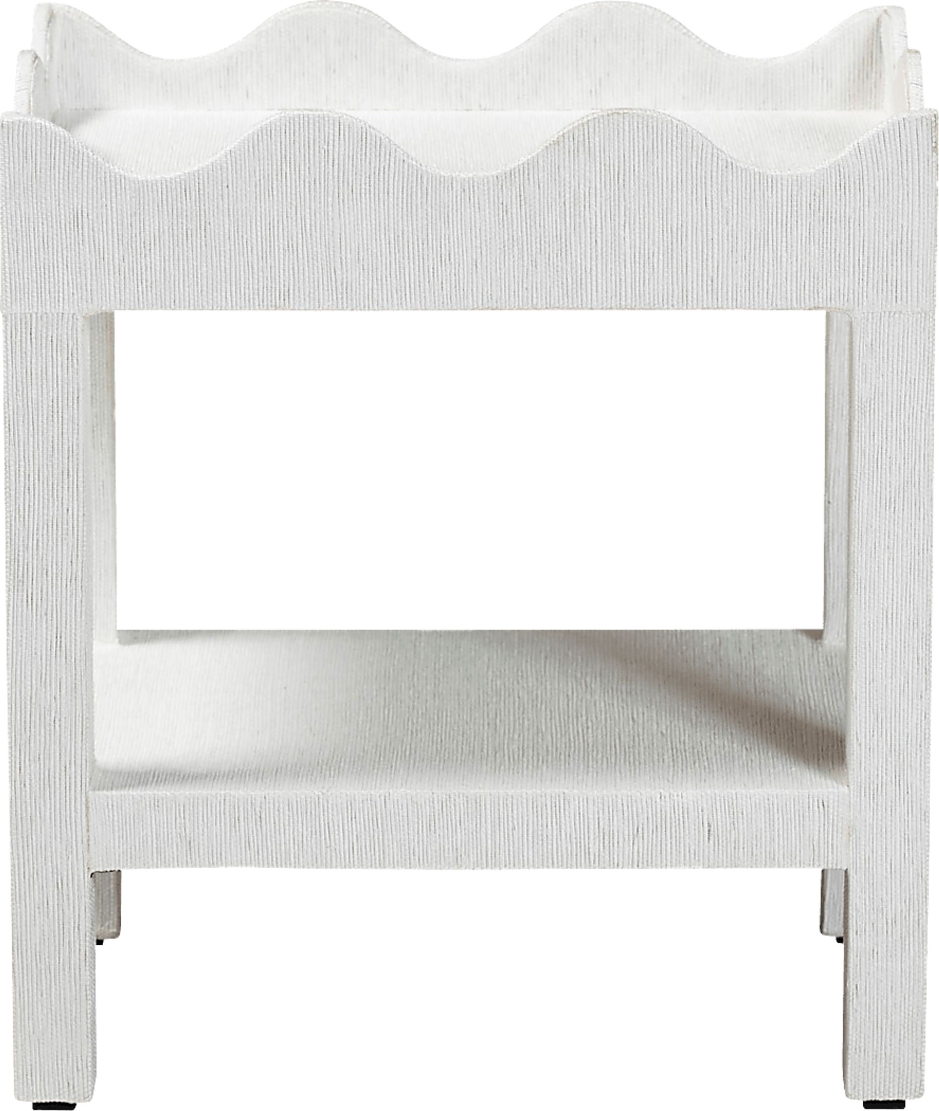 Rachid White End Table - Image 6