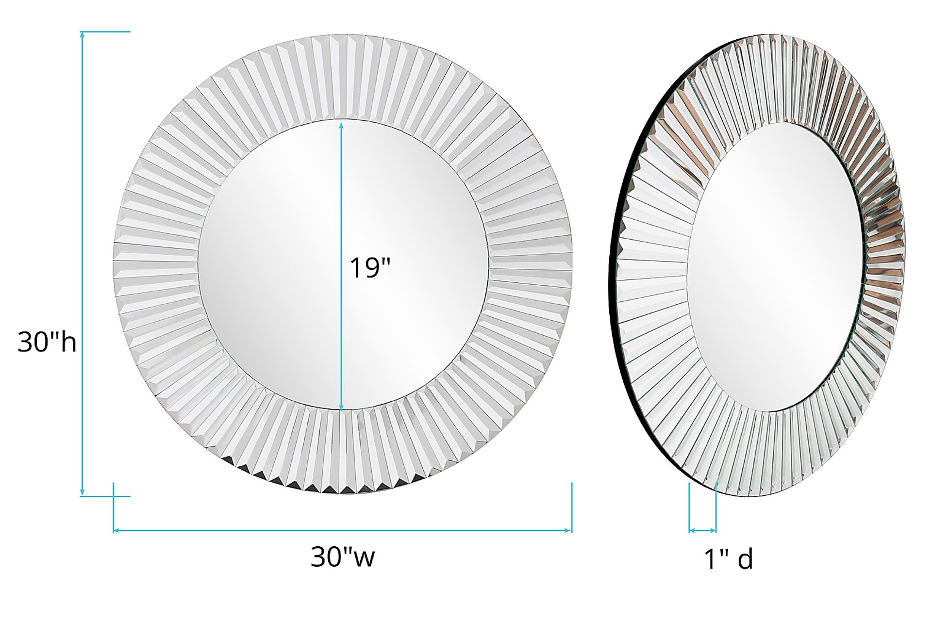 Radborn Silver Mirror - Image 2