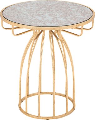 Radella Gold Accent Table