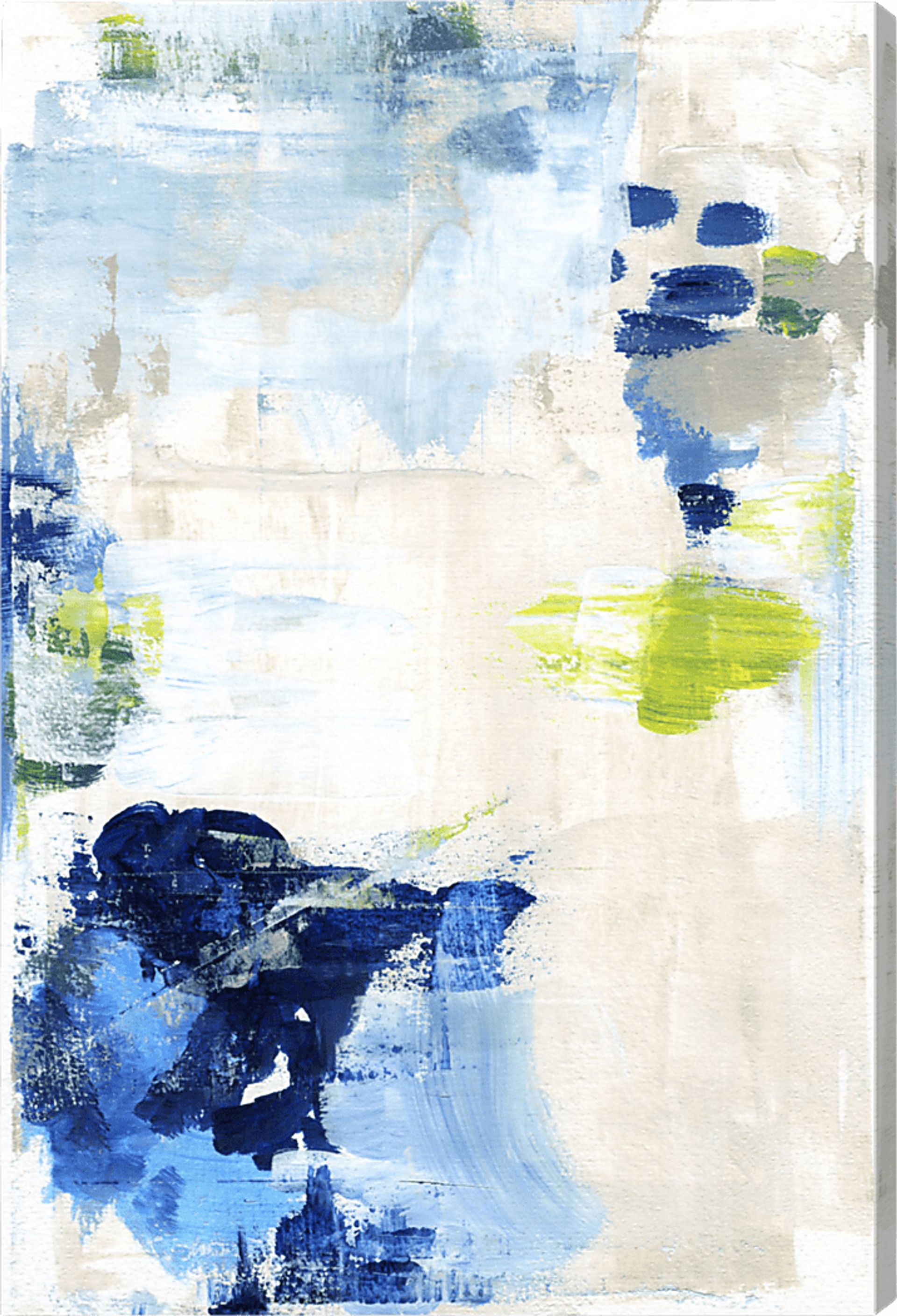 Radiant Sky Blue Artwork - Image 1