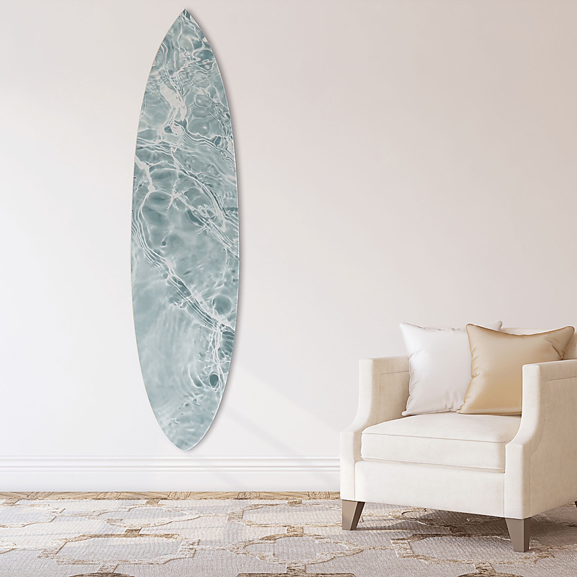 Radiant Summer Turquoise Wall Decor - Image 2