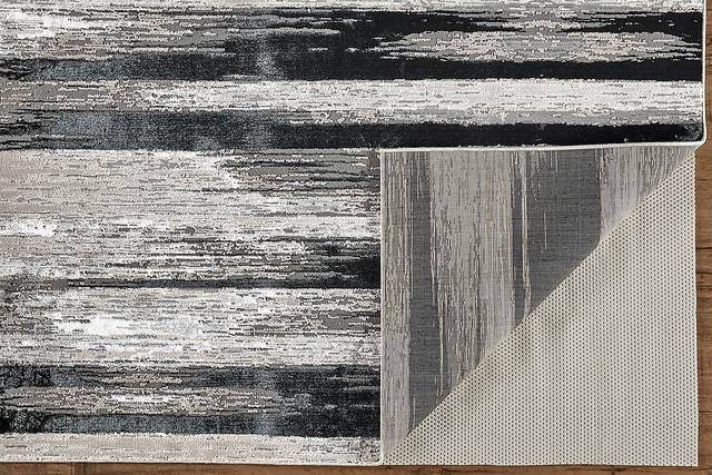 Radio Waves Black 8' x 10' Rug - Thumbnail - Image 5