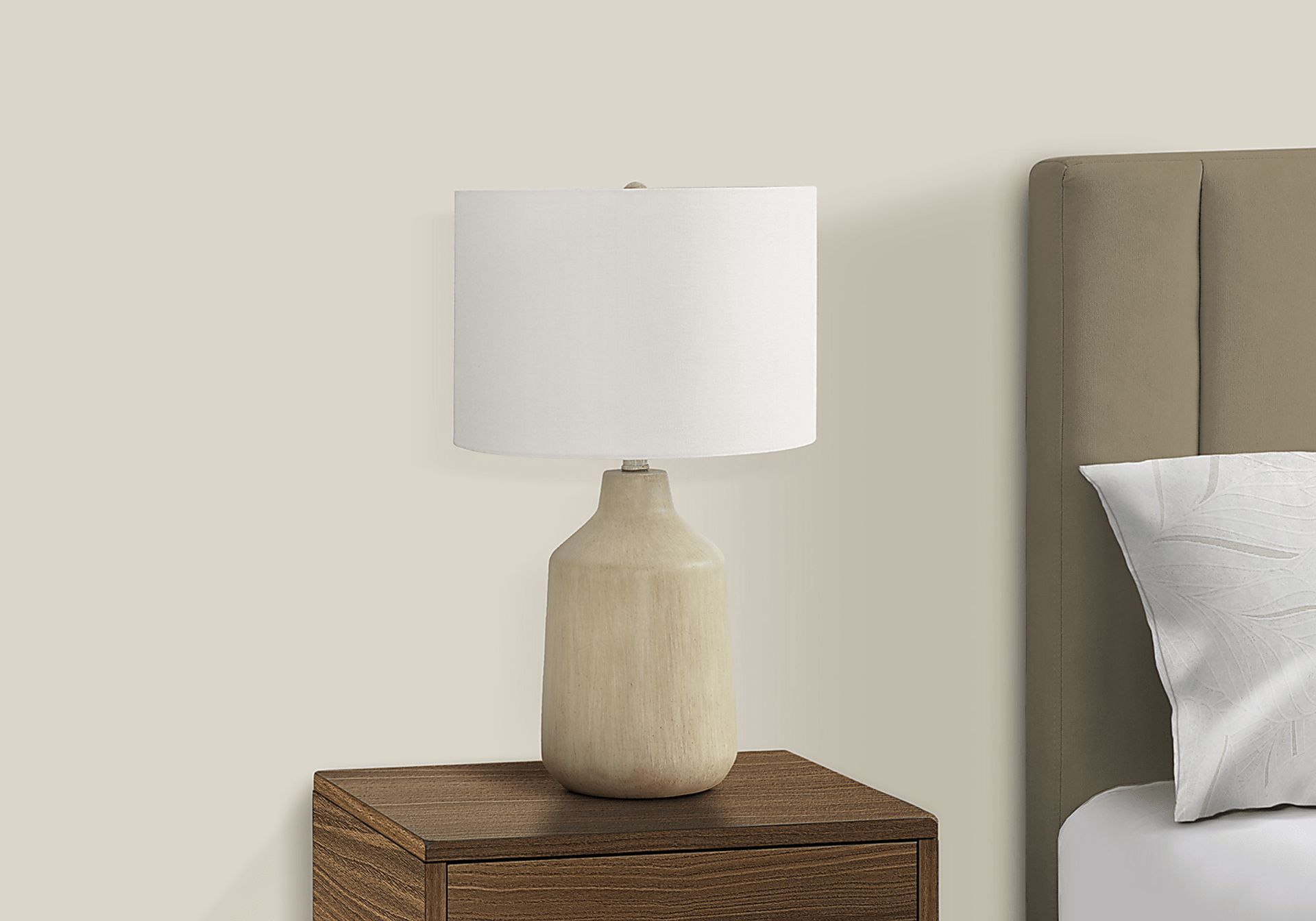 Radom Circle Beige Lamp - Image 2