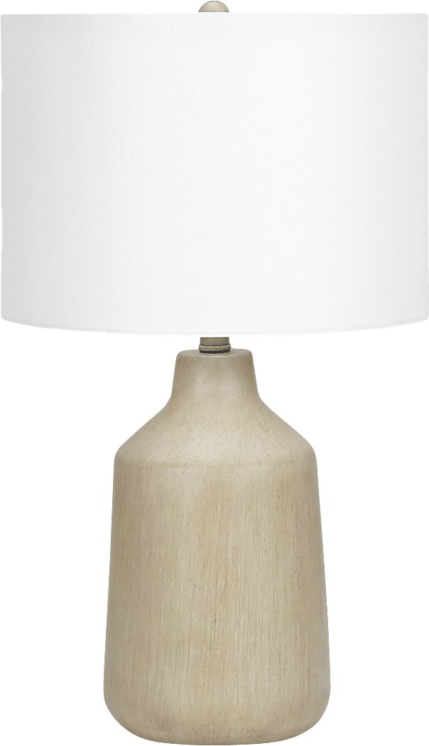 Radom Circle Beige Lamp
