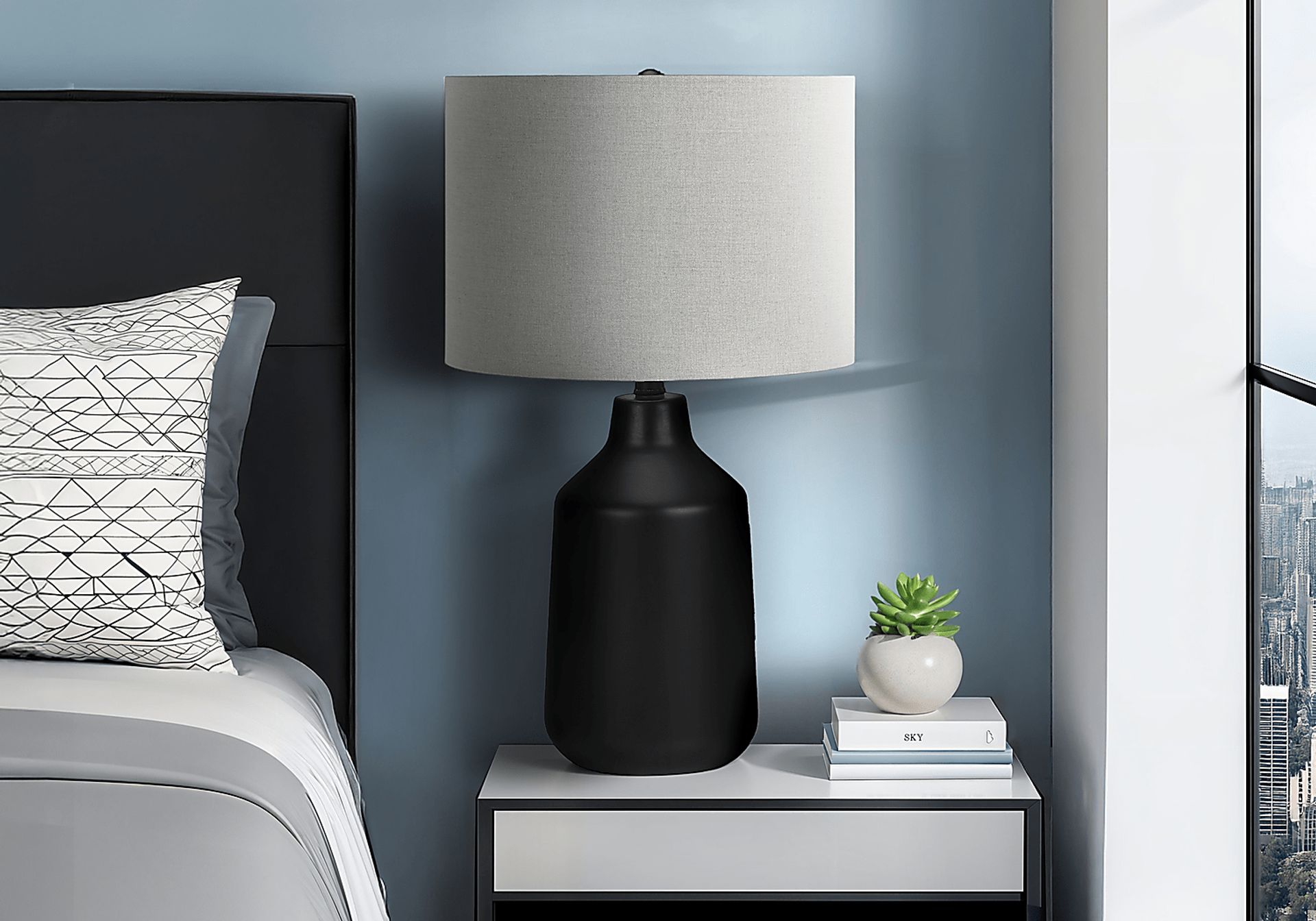 Radom Circle Black Lamp - Image 2