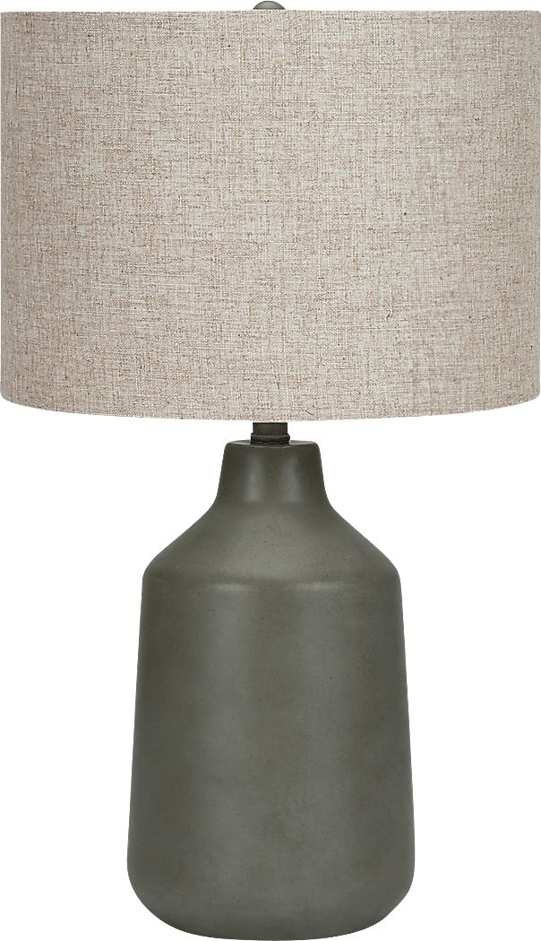 Radom Circle Gray Lamp