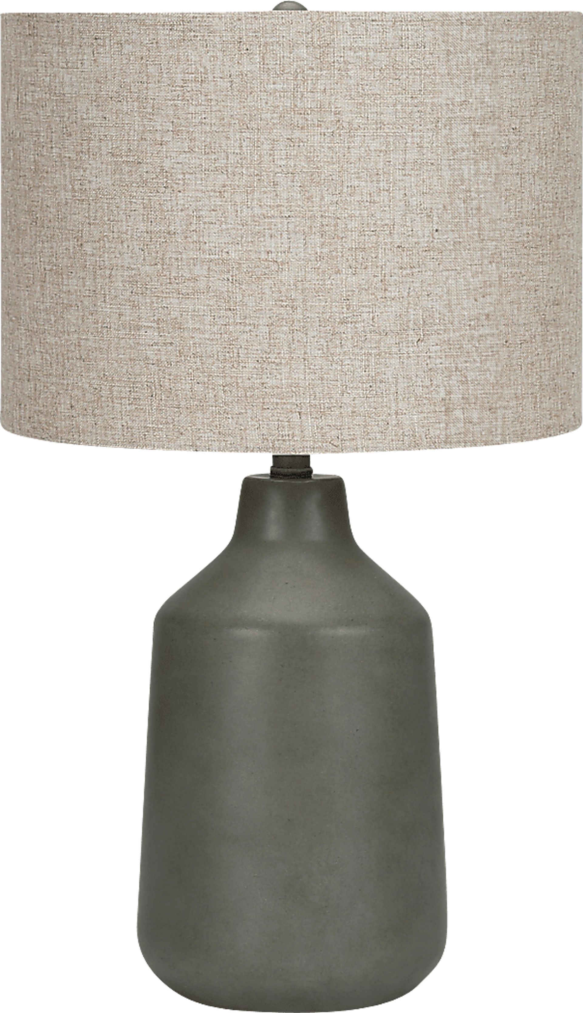 Radom Circle Gray Lamp - Image 1