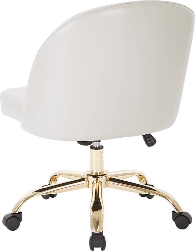 Radonna Beige Office Chair - Thumbnail - Image 2