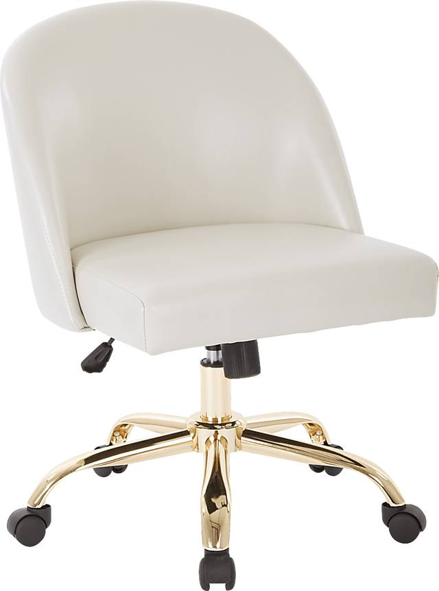 Radonna Beige Office Chair - Thumbnail - Image 1