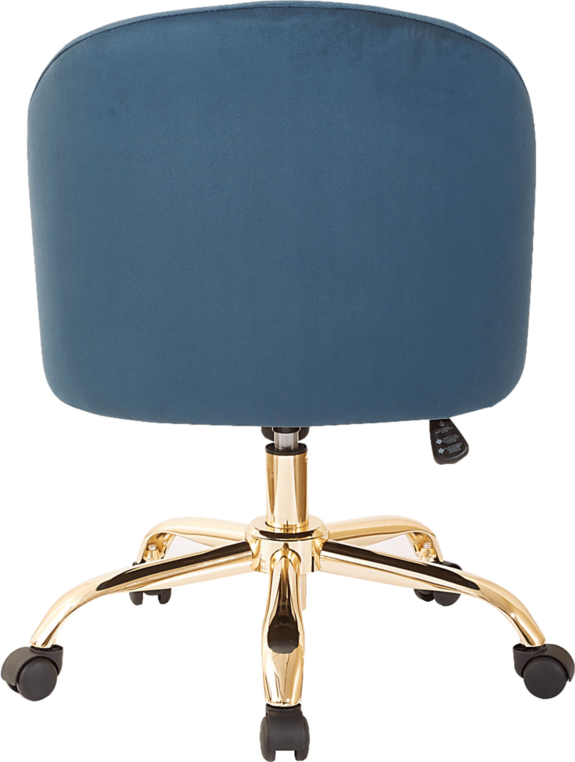 Radonna Blue Office Chair - Image 3