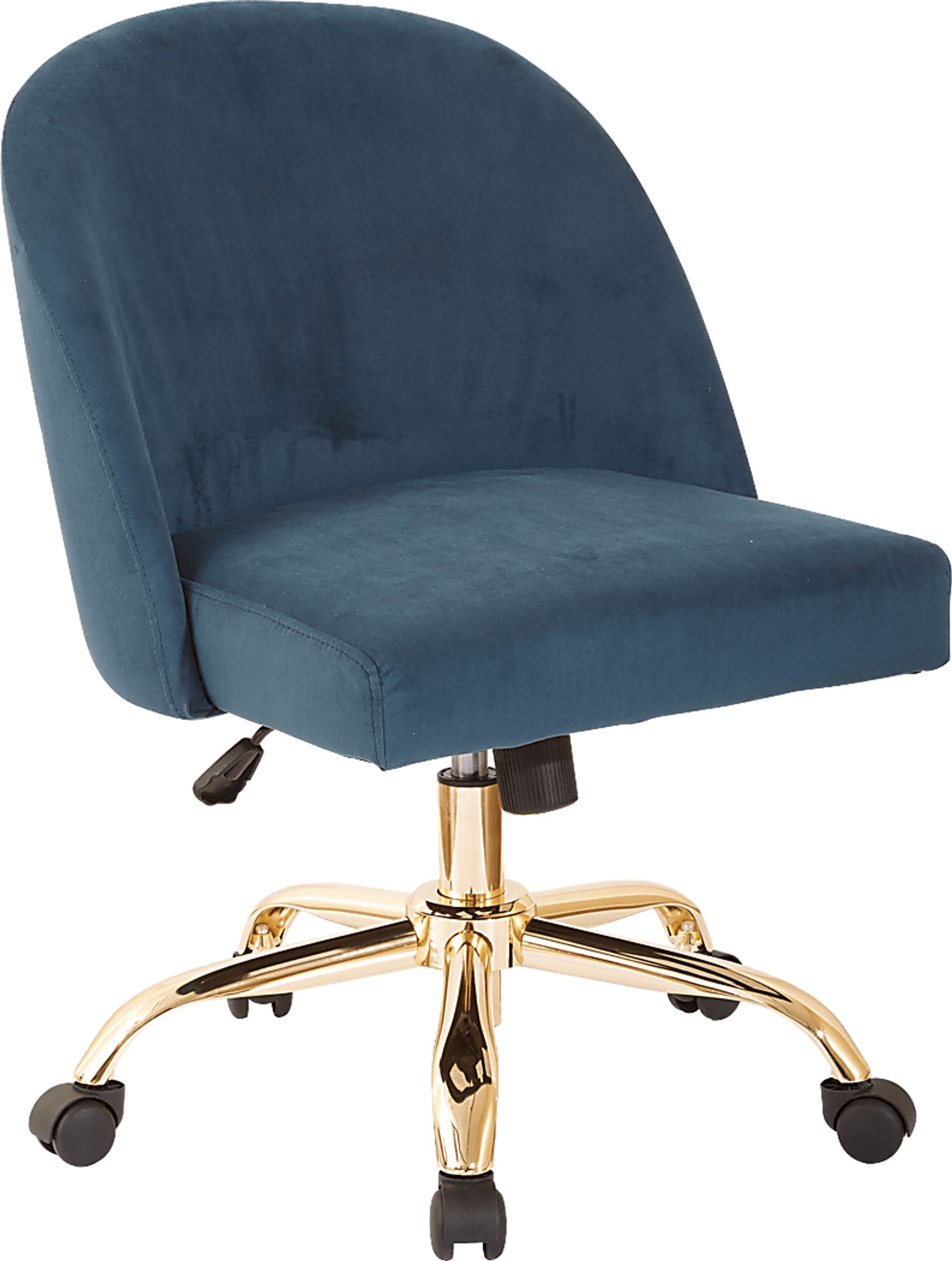 Radonna Blue Office Chair - Image 1