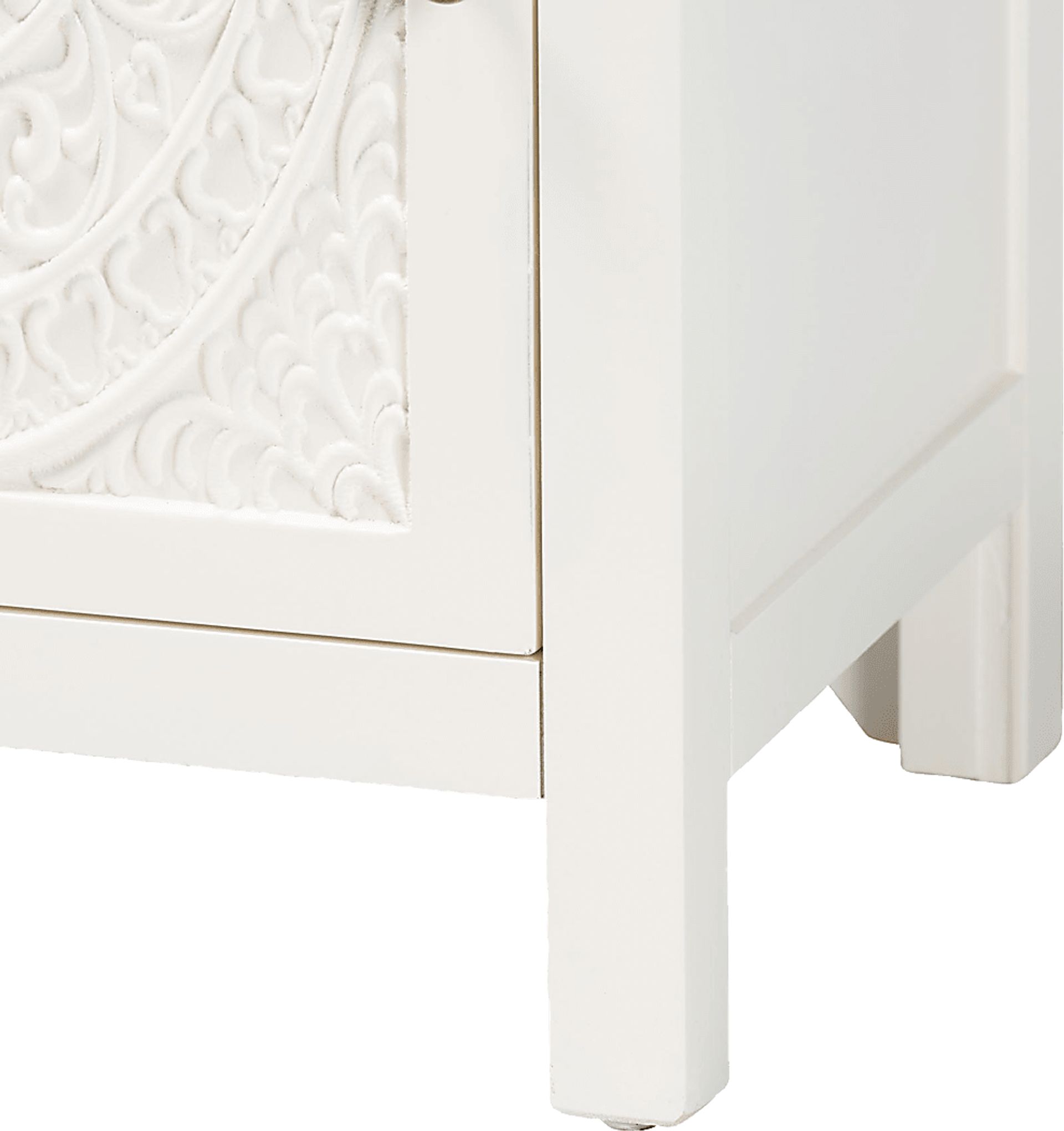 Radslow White Nightstand - Image 7