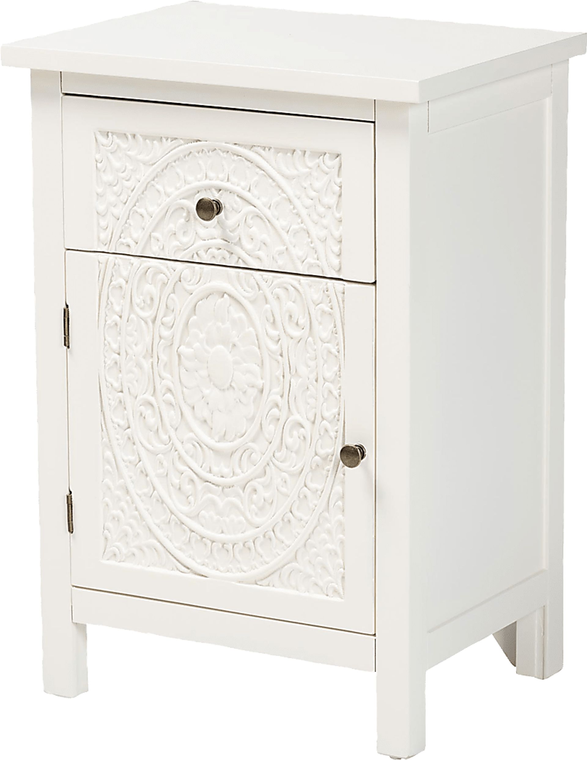 Radslow White Nightstand - Image 1