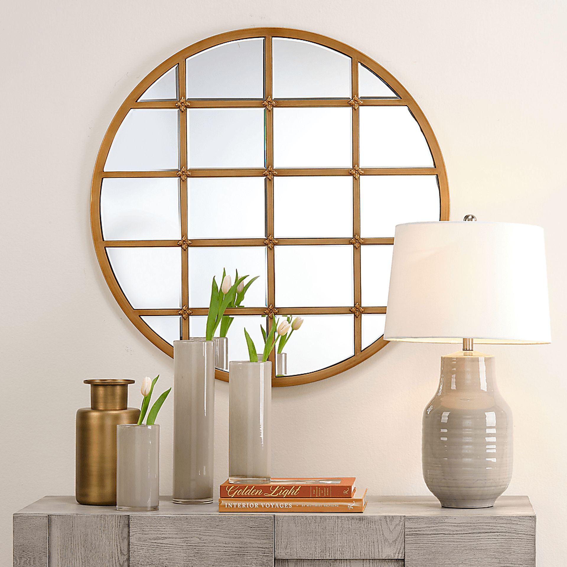 Raeburn Street Gray Lamp - Image 2
