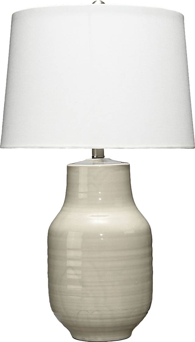 Raeburn Street Gray Lamp - Thumbnail - Image 1