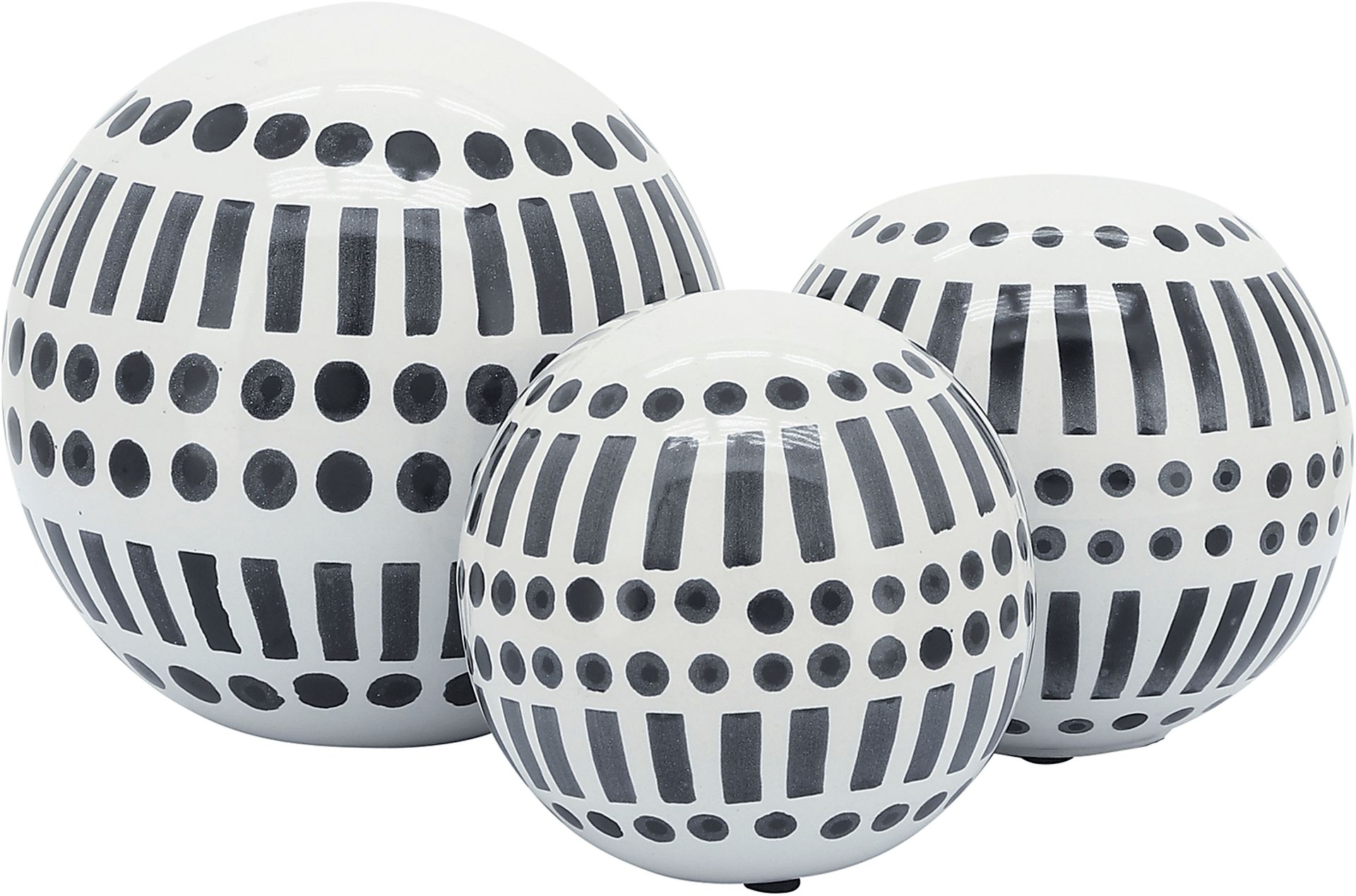 Raelens Black Orb, Set of 3 - Image 3