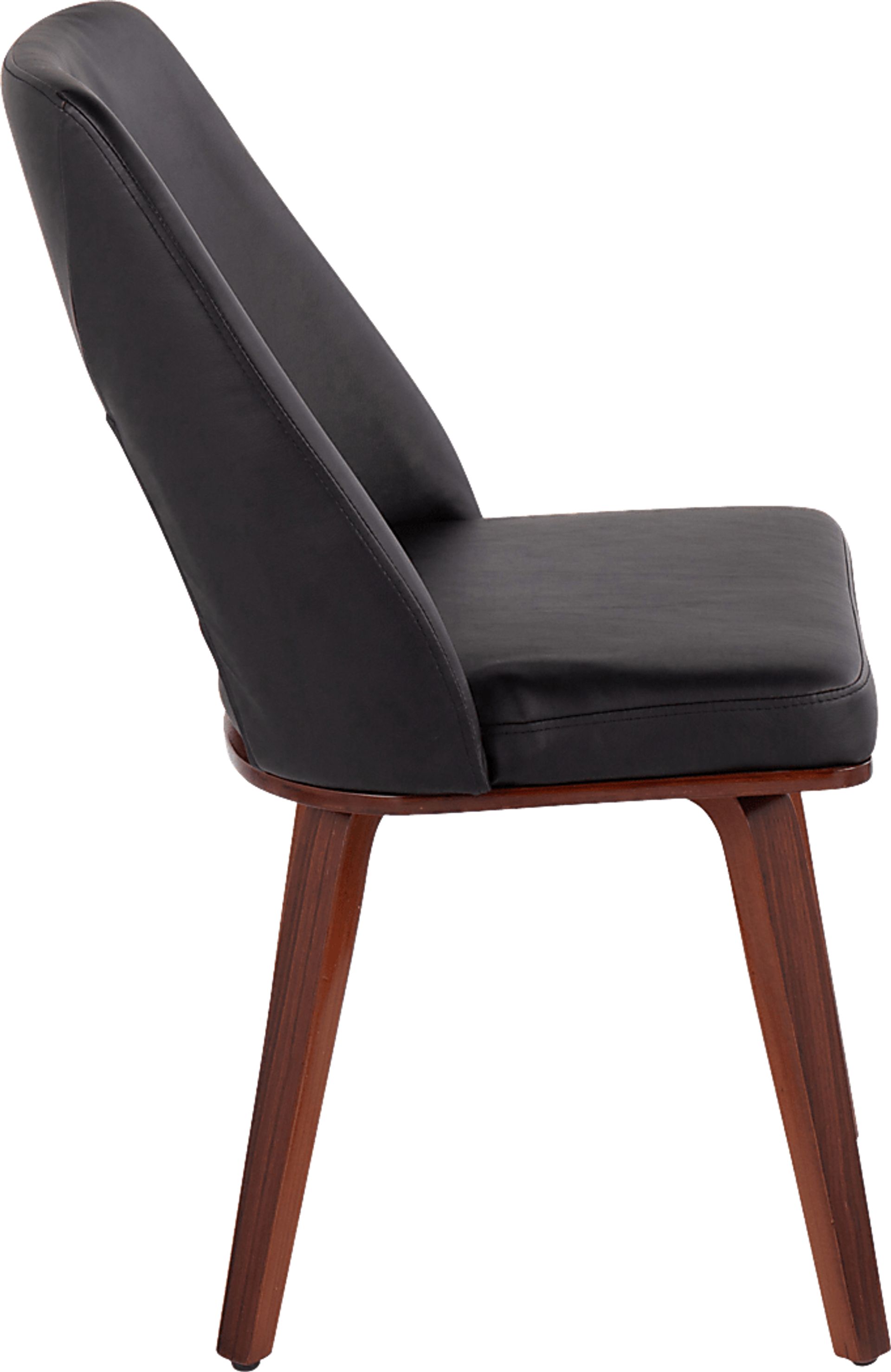Raevalley Black Side Chair, Set of 2 - Image 3