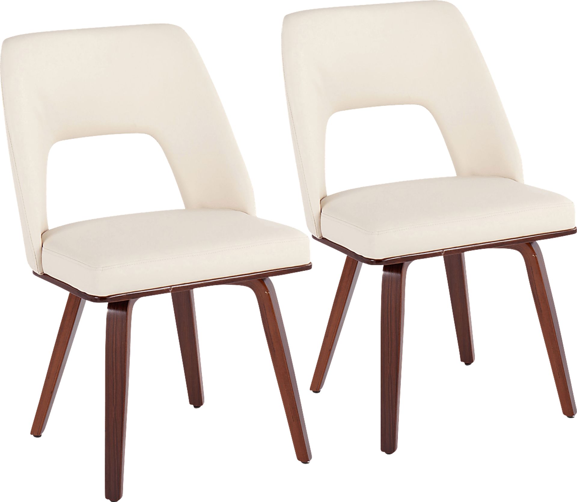 Raevalley Cream Side Chair, Set of 2 - Image 1