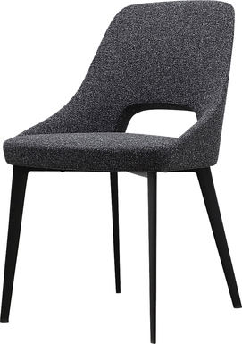 Rafe Dark Gray Side Chair