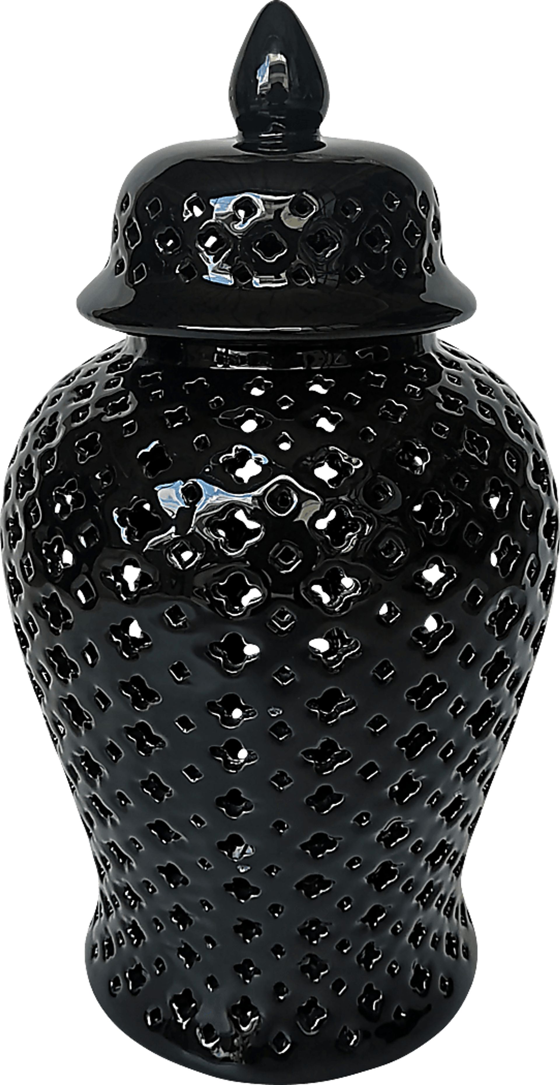 Raggsdale Black Small Temple Jar - Image 1