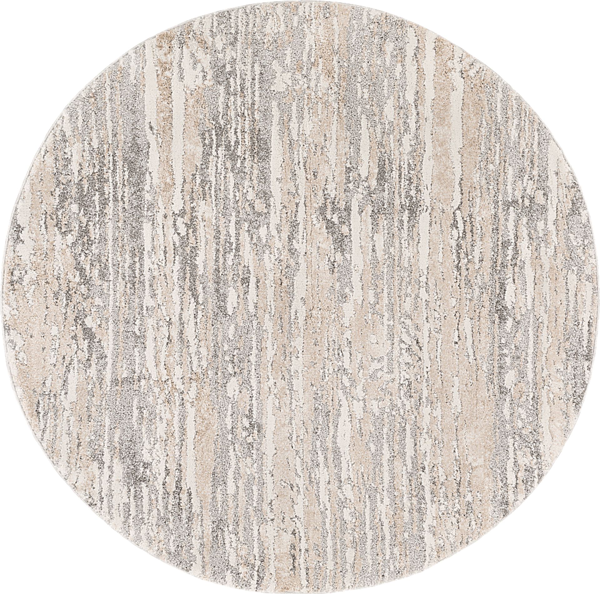 Ragland I Gray 5'3 Round Rug - Image 1
