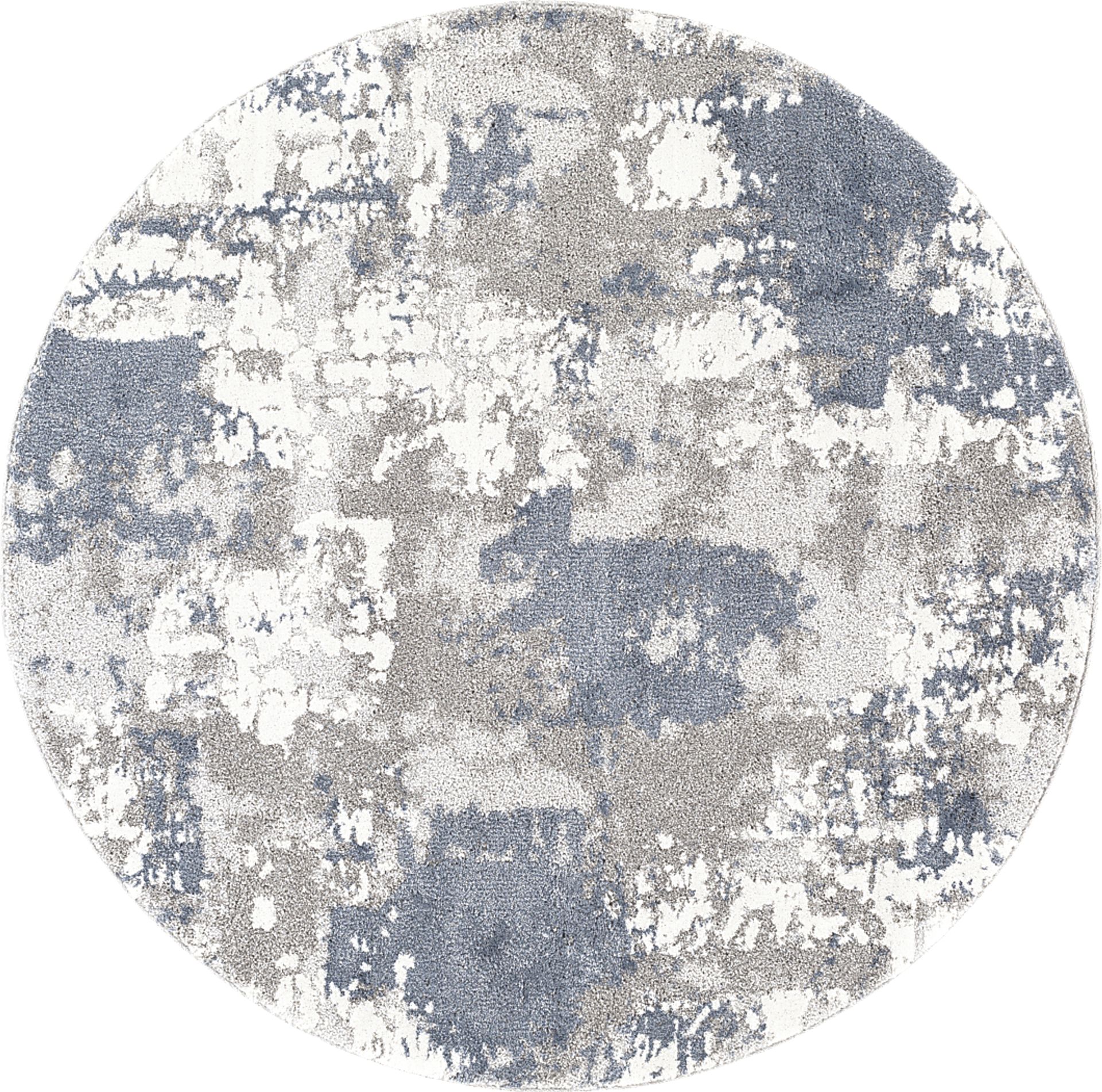 Ragland II Blue 5'3 Round Rug - Image 1