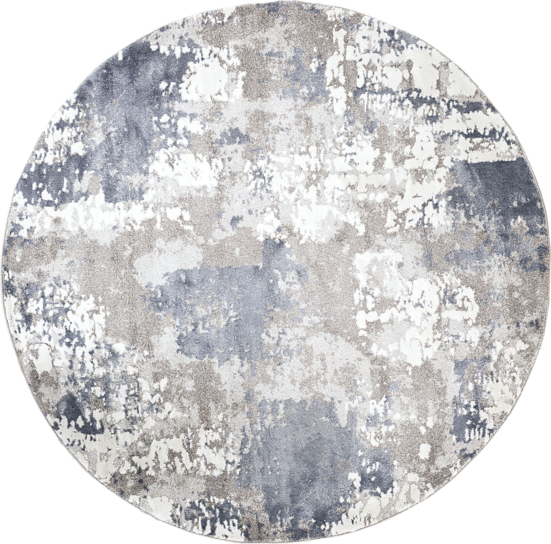 Ragland II Blue 7'10 Round Rug - Image 1