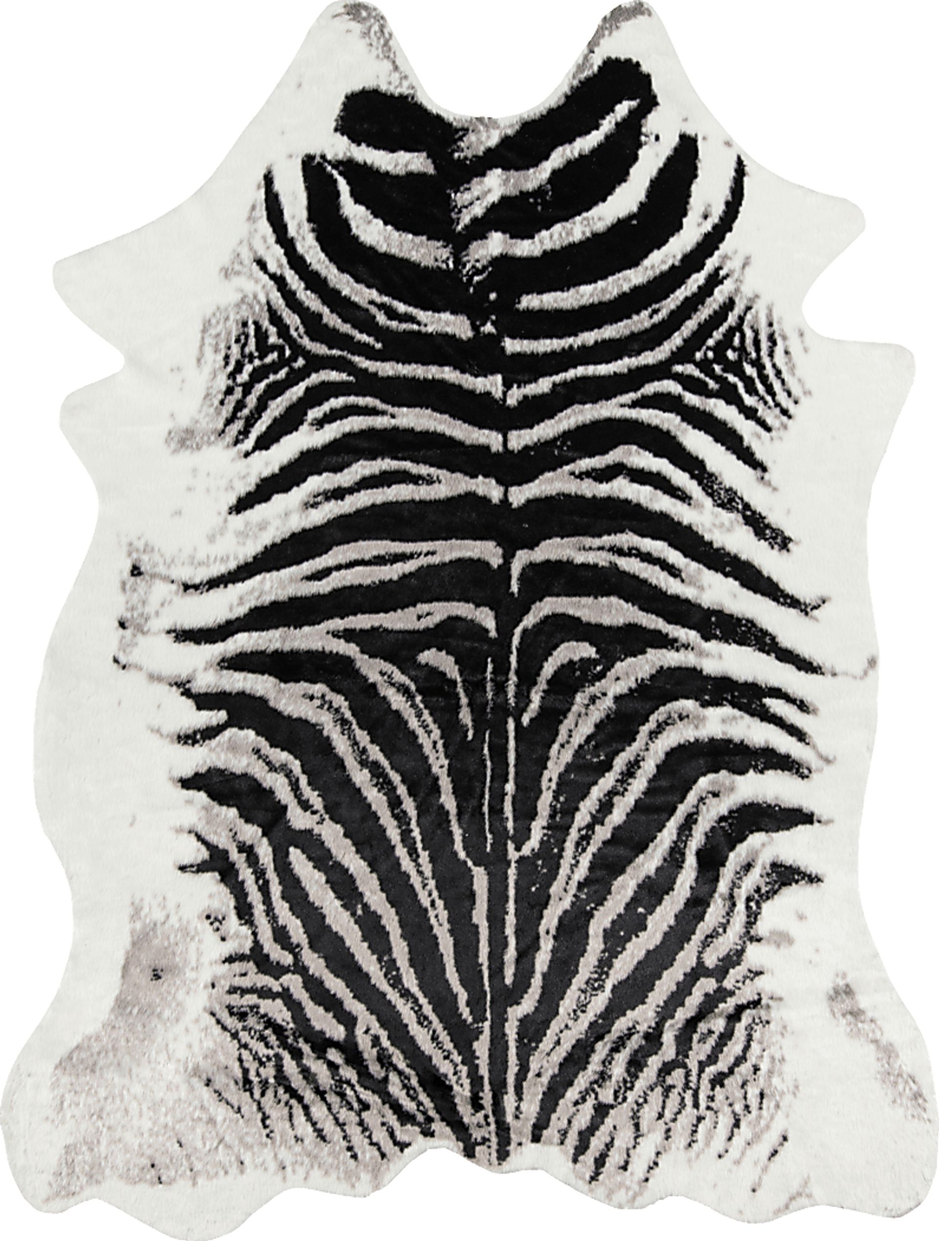 Ragny Black 5'3 x 7'10 Rug - Image 1