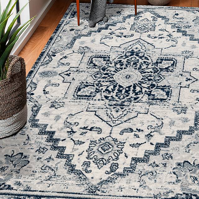 Ragonie Blue 7'9 x 9'9 Rug - Thumbnail - Image 2