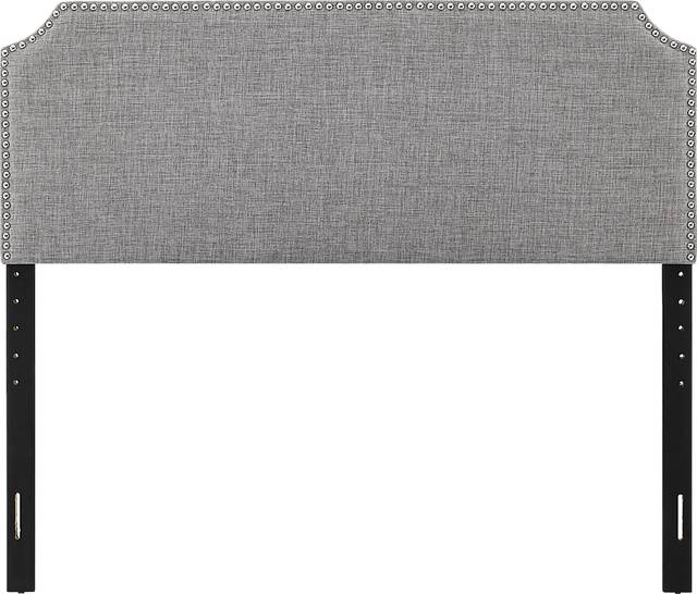 Ragsdale Gray Queen Upholstered Headboard and Bench - Thumbnail - Image 2