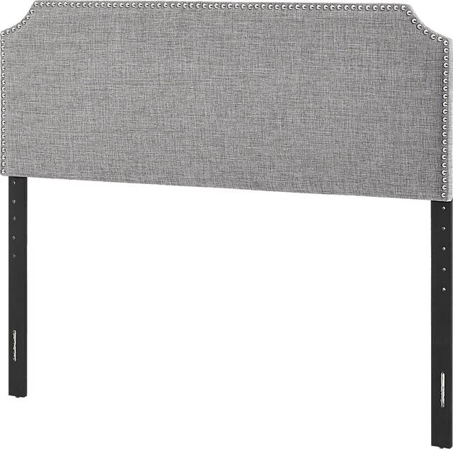 Ragsdale Gray Queen Upholstered Headboard and Bench - Thumbnail - Image 4