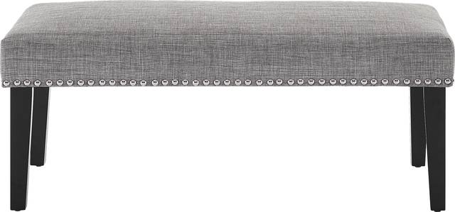 Ragsdale Gray Queen Upholstered Headboard and Bench - Thumbnail - Image 6