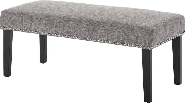 Ragsdale Gray Queen Upholstered Headboard and Bench - Thumbnail - Image 8