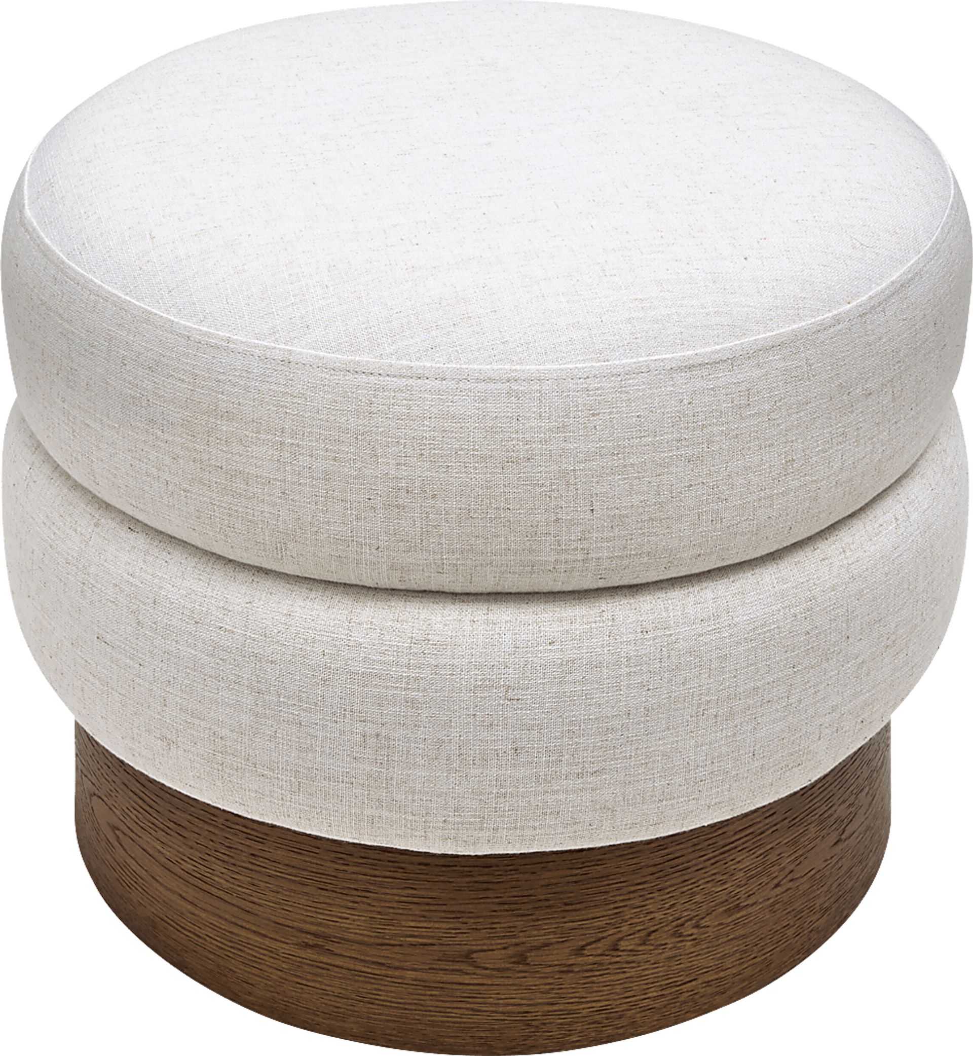 Rahu Beige Ottoman - Image 3