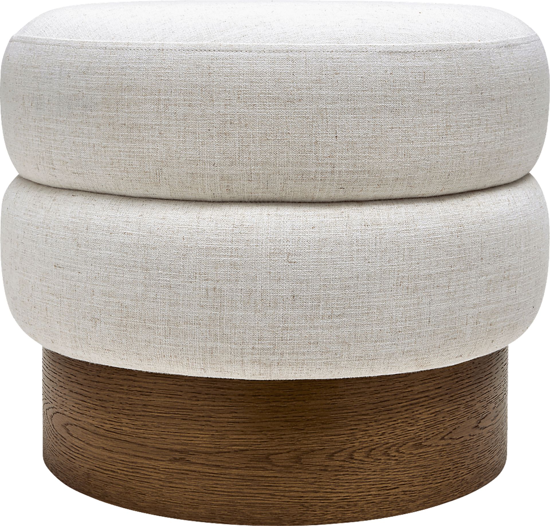Rahu Beige Ottoman - Image 4
